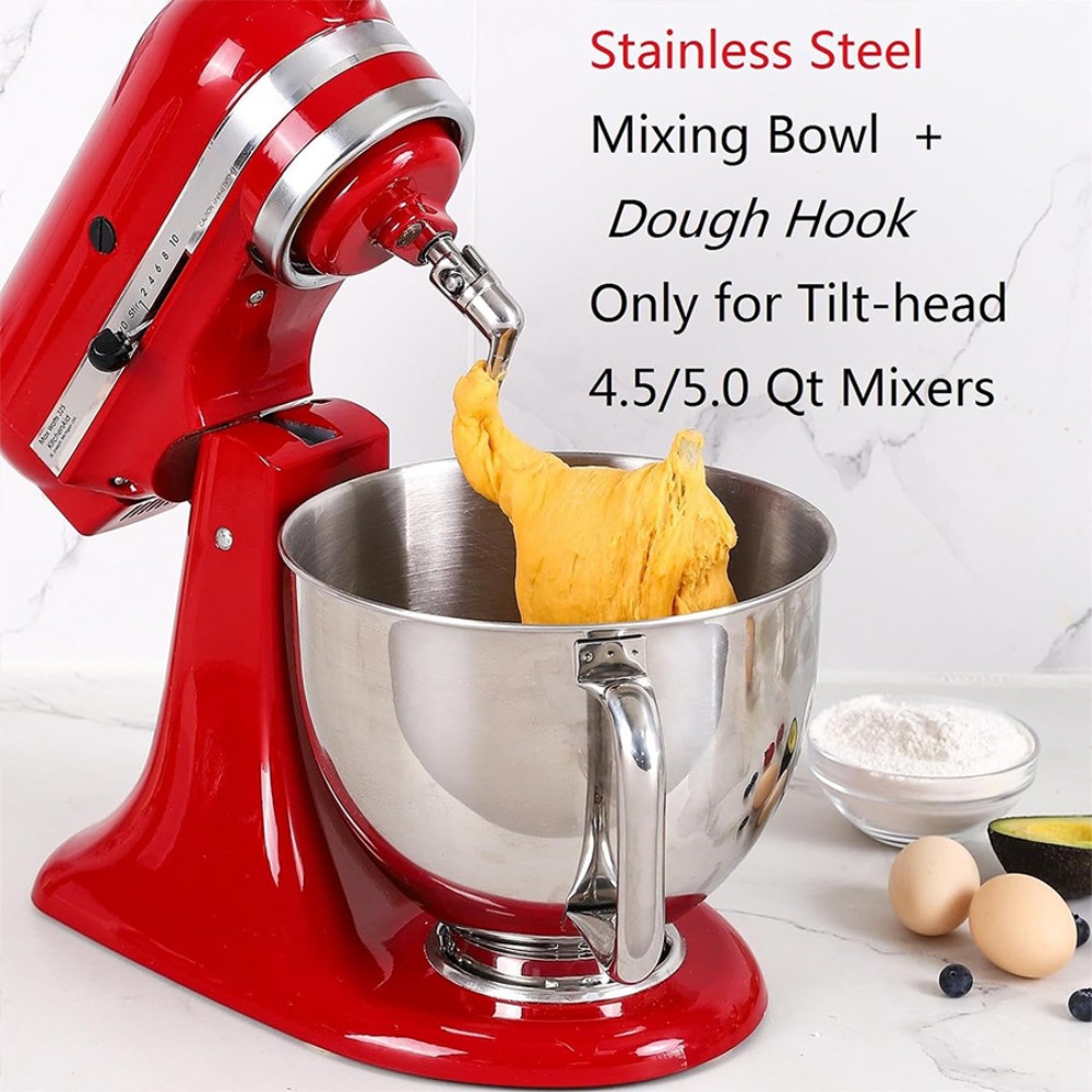 Kitchenaid Mixer Artisan 5Qt - 4,5-5 QT mengkom roestvrij staal voor
