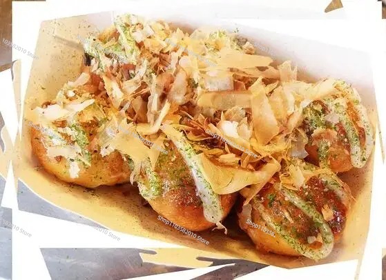 Takoyaki Grill Plate - Gasgestookte Takoyaki-ballen grillmachine met drie platen,