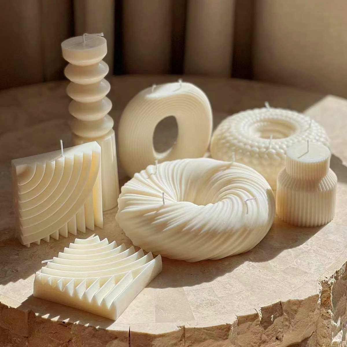 Donut Mold Silicone - Grote Donut Vorm Siliconen Kaars Schimmel