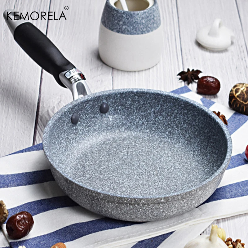 Mini Pancake Griddle - Duurzame Stenen Frituur Pan28/26/24/20Cm Wok Antiaanbakpan