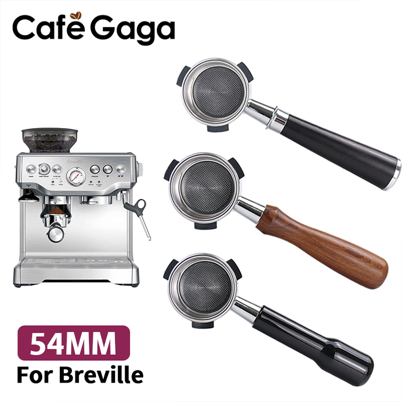 Breville Espresso Bes870 - 54mm Koffie Bodemloze Filterhouder Naakt Voor