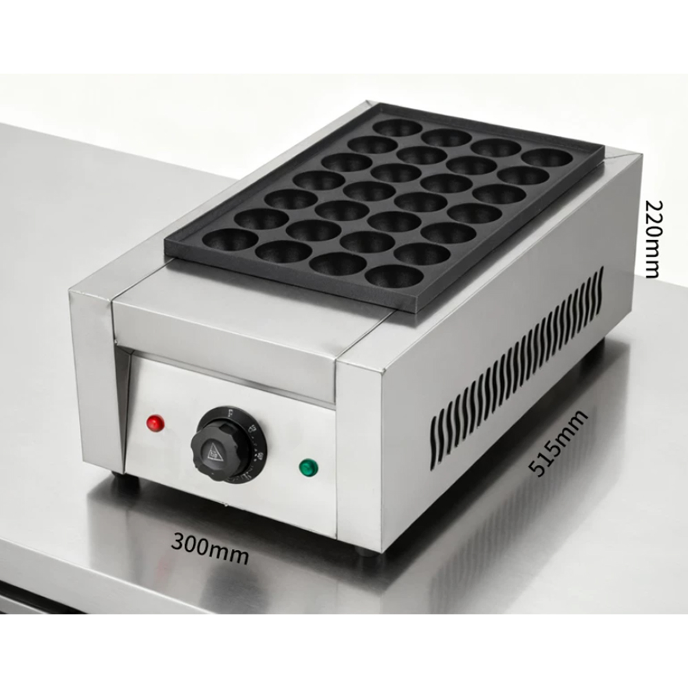 Takoyaki Grill Plate - Commerciële elektrische Takoyaki-machine met dubbele platen,