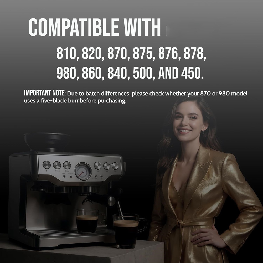 Breville Espresso Bes870 - (AIMA) Koffiemaler-mes voor Breville Sage Barista