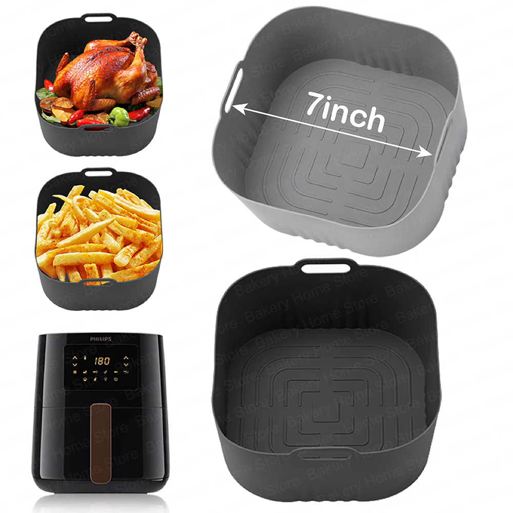 Philips Air Fryer Hd9252 - Vierkante Airfryer siliconen liners voor PHILIPS
