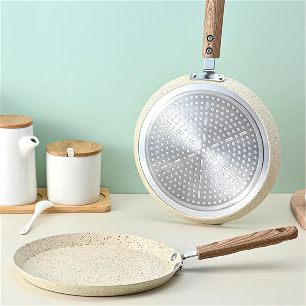 Mini Pancake Griddle - Koekenpan Non-stick Pannenkoek Crêpe Pan Mini