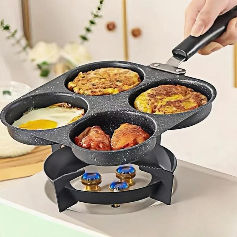 Anti-aanbakpan met meerdere ga - Mini Pancake Griddle recensie en prijs