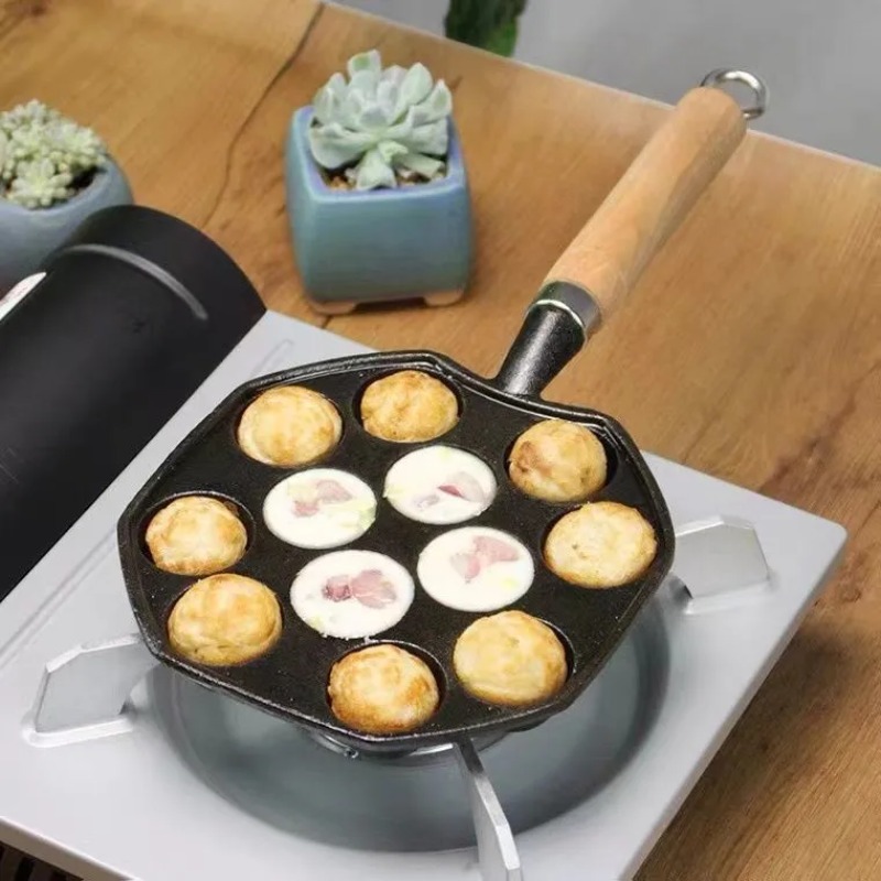 Bakken Takoyaki Pan 14 Gaten G - Cast Iron Corn recensie en prijs