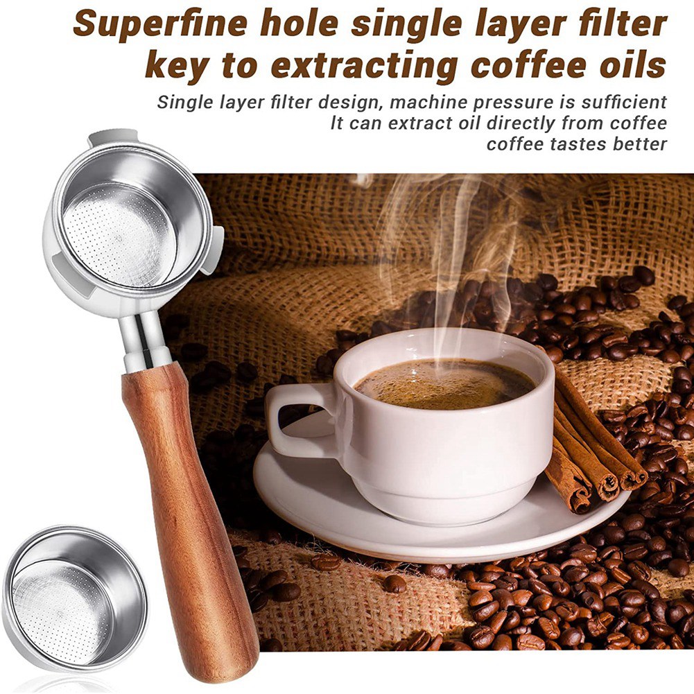 ABBK-51Mm bodemloze portafilte - Delonghi Espresso Magnifica recensie en prijs