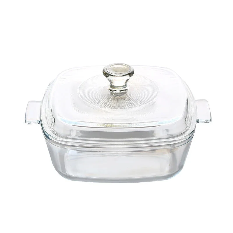 Kom van gehard glas met deksel - Dim Sum Basket recensie en prijs