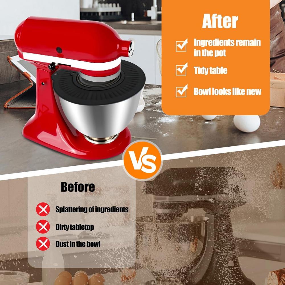 Spatscherm voor mixer Silicone - Kitchenaid Mixer Hand Mixer recensie en prijs