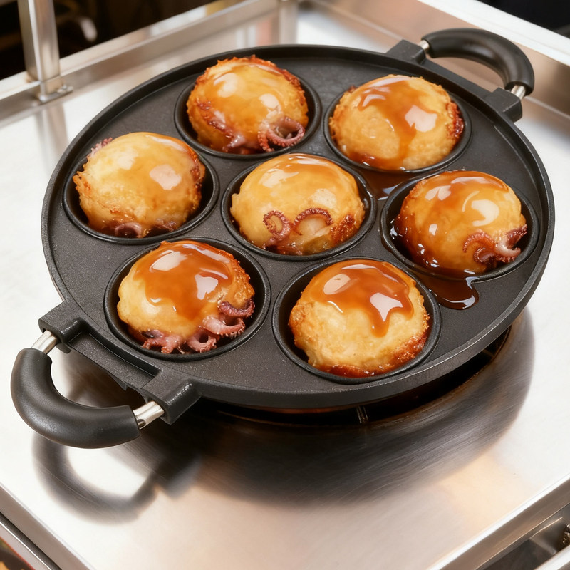 Grote Octopus Ball Maker Pan T - Takoyaki Grill Plate recensie en prijs