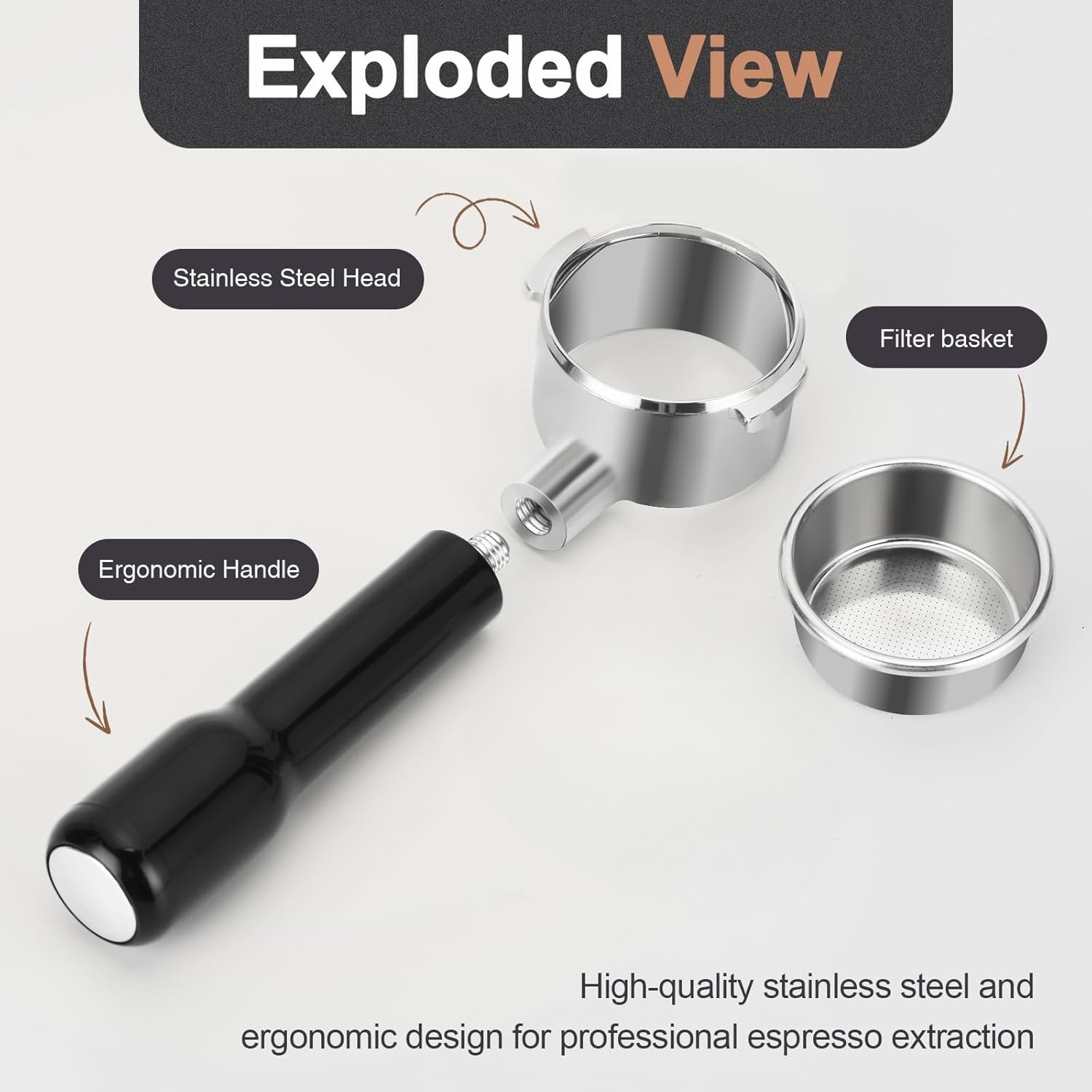 51mm bodemloze portafilter 2 o - Delonghi Espresso Ecp3420 recensie en prijs