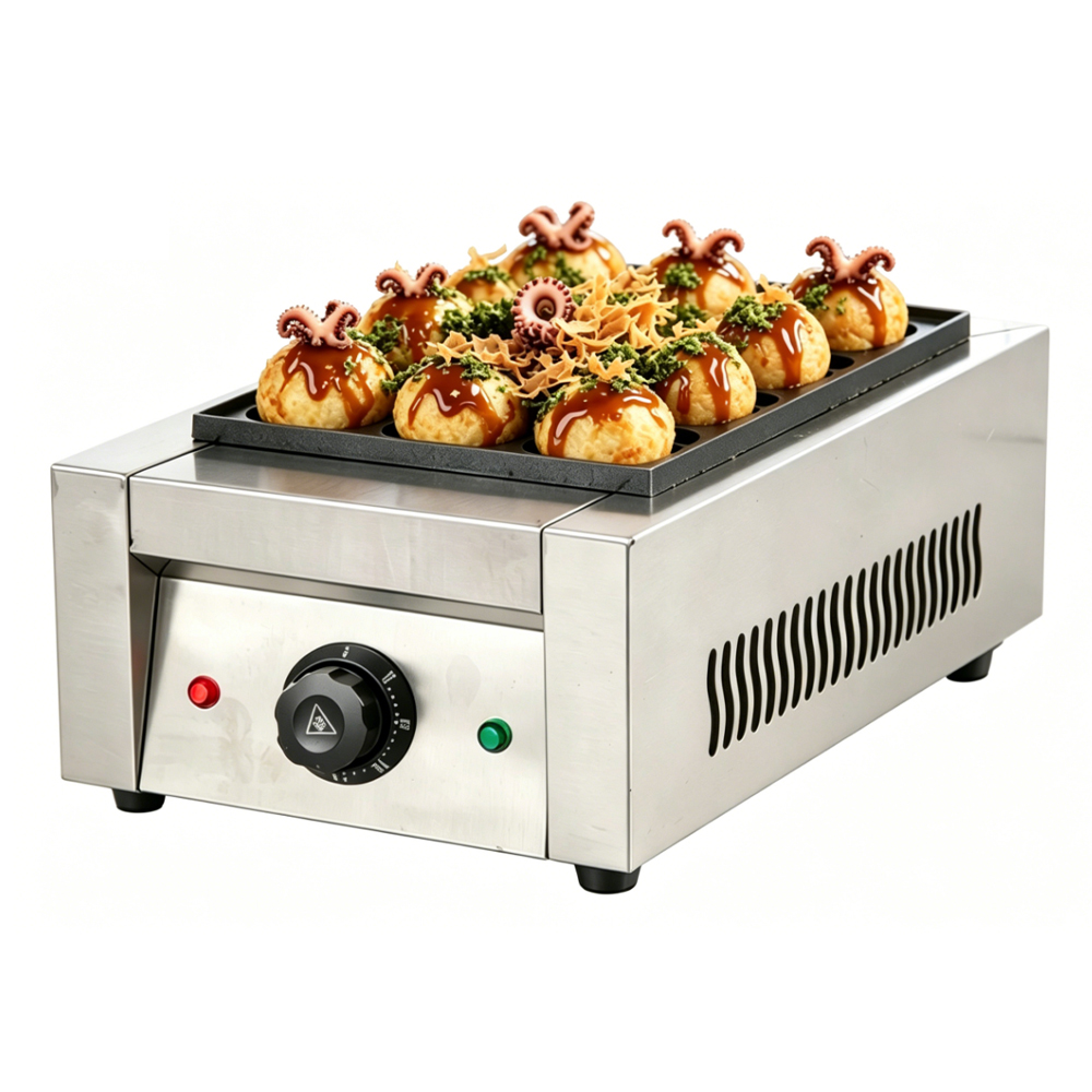 Commerciële elektrische Takoya - Takoyaki Grill Plate recensie en prijs