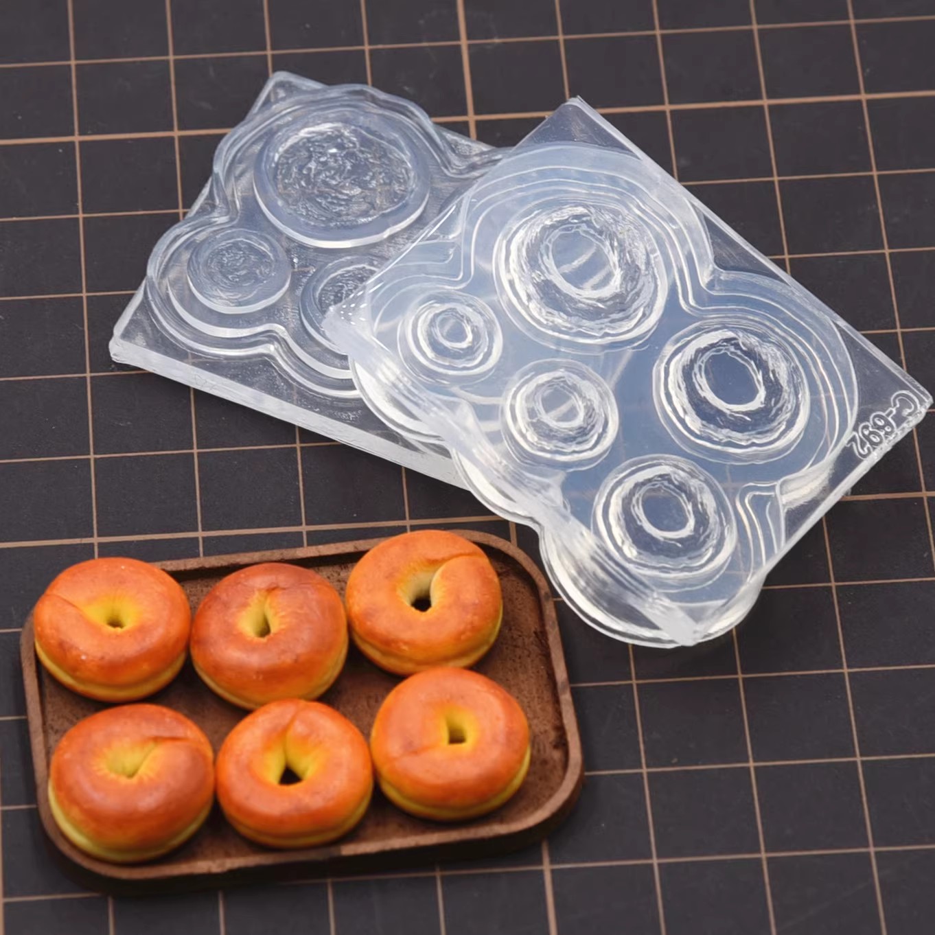 Polymeer Klei Mini 3D Bagel Br - Donut Mold Silicone recensie en prijs