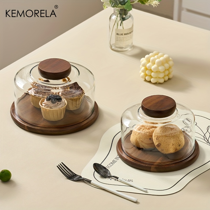 1 STKS Ronde Houten Taartstand - Dim Sum Basket recensie en prijs